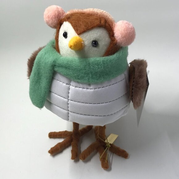 Target Other - NWT Target Wondershop Featherly Friends Fabric bird "WAFER"  with ear muffs